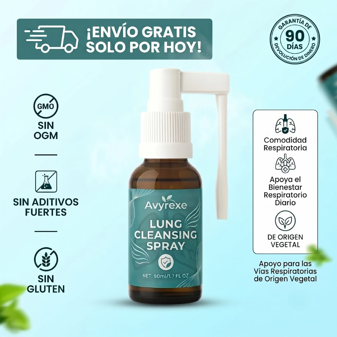 Spray limpiador pulmonar Avyrexe™