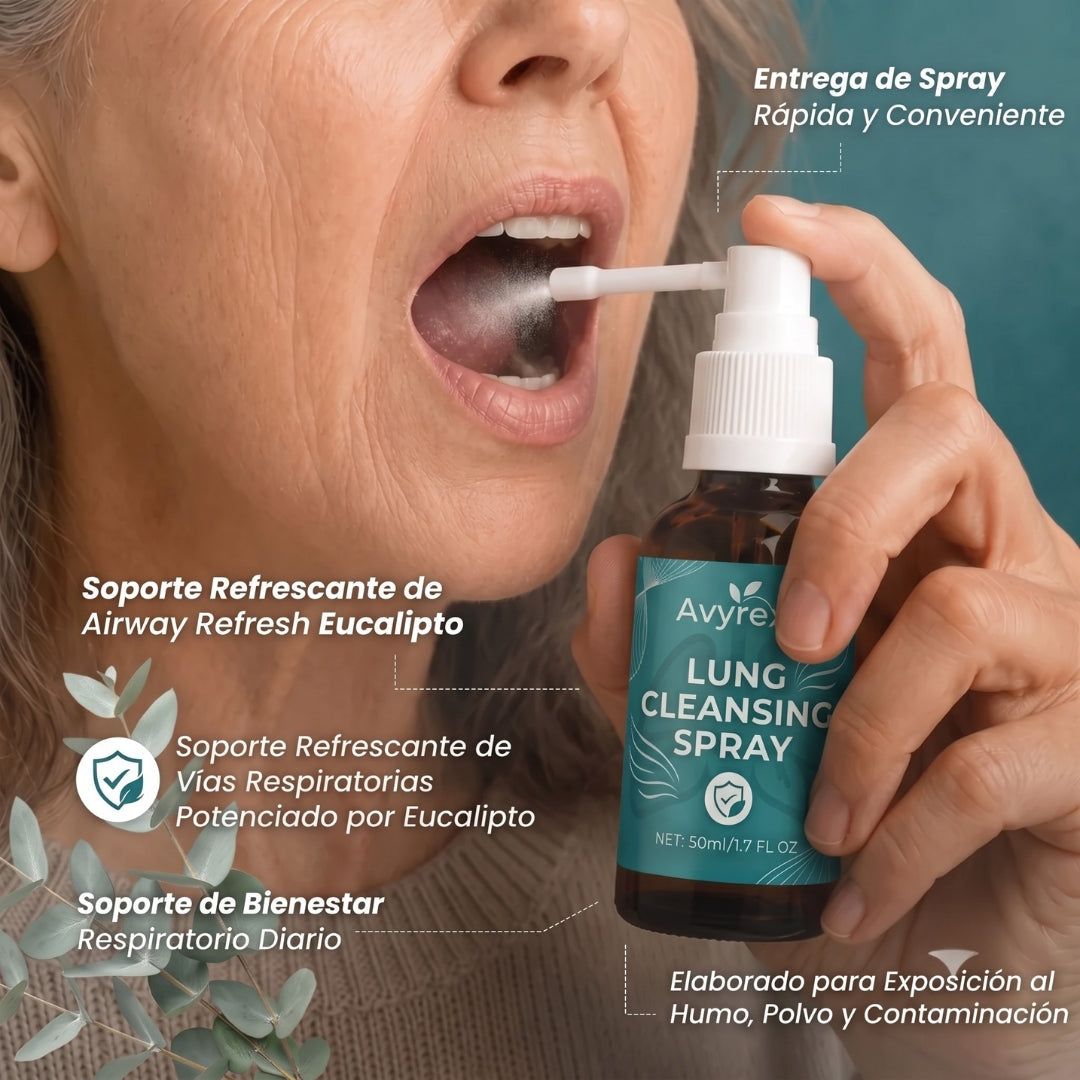 Spray limpiador pulmonar Avyrexe™