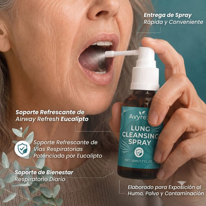 Spray limpiador pulmonar Avyrexe™