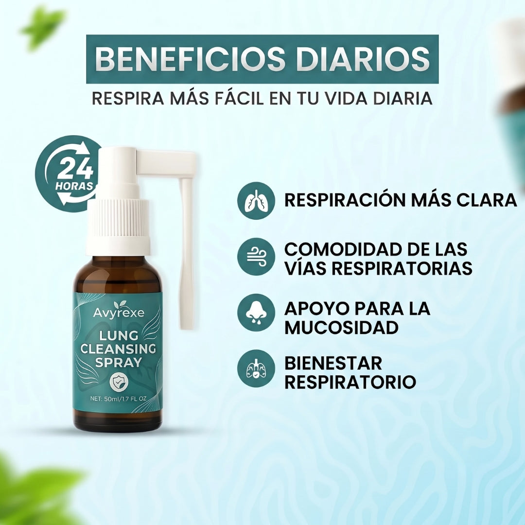 Spray limpiador pulmonar Avyrexe™
