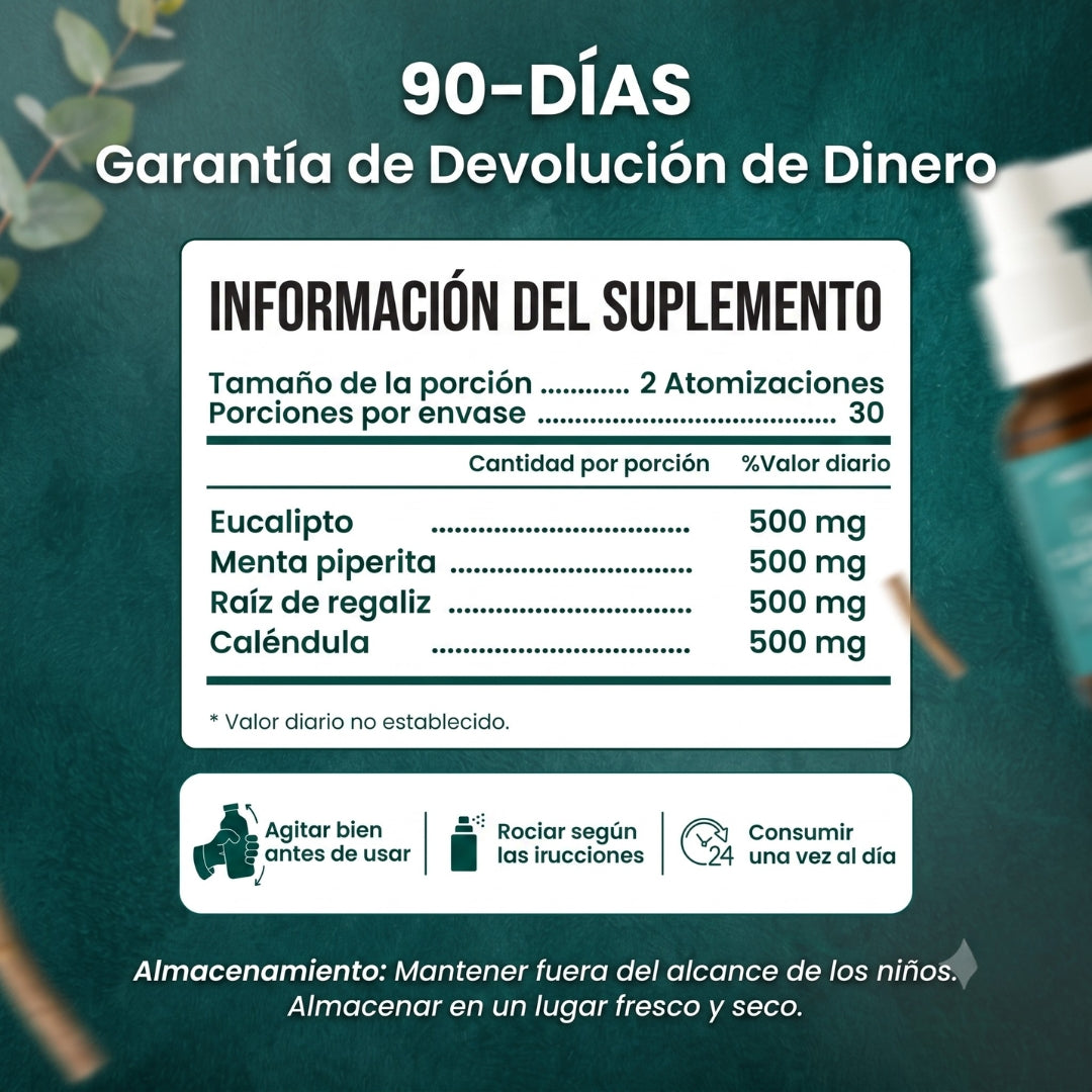 Spray limpiador pulmonar Avyrexe™